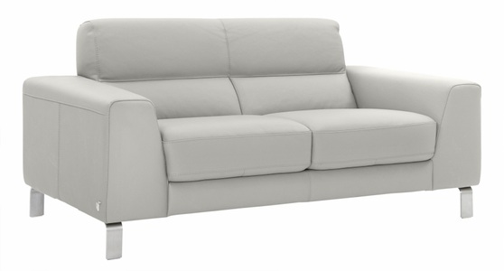 CALIA ITALIA, CALIA ITALIA 2,5-Sitzer »Simon«, in zwei Lederqualitäten, CALIA ITALIA 2,5-Sitzer »Simon, hoher Sitzkomfort, modern und elegant, italienisches Designsofa« in zwei Lederqualitäten
