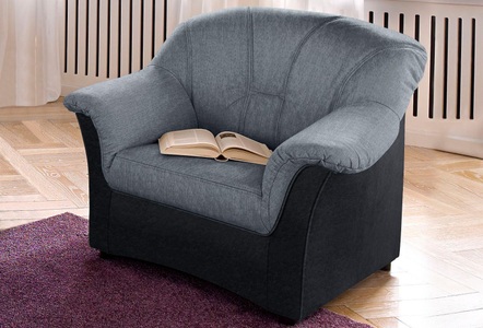 DOMO collection, DOMO collection Sessel, DOMO collection Sessel »Flores«, wahlweise mit Federkern (nicht bei Microfaser PRIMABELLE®-Struktur)