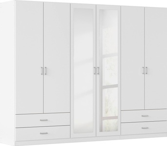 rauch BLUE, rauch BLUE Kleiderschrank »Bobona«, rauch Drehtürenschrank »Borbona«, Kleiderschrank Schrank Garderobe Wäscheschrank BORBONA in 2 Breiten