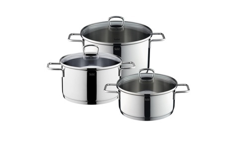 undefined, Silit Topfset Alicante 6-teilig, Silit Topf-Set »Alicante 3-teilig«, Edelstahl