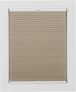 SUNLINES, sunlines Wabenplissee »One Size Style Honeycomb TL«, blickdicht, mit Bohren, verspannt, Zubehörfarbe weiss, 