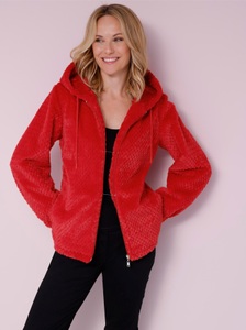 Classic Basics Langjacke mit Kapuze