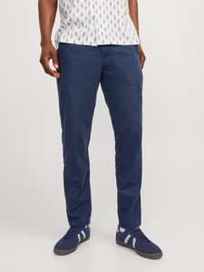JACK & JONES, Jack & Jones Chinohose "JPSTACE SUMMER CHINO PANT SN" mit Reissverschluss