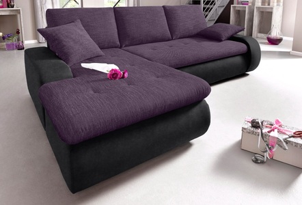 TRENDMANUFAKTUR, TRENDMANUFAKTUR Ecksofa, wahlweise XL oder XXL, TRENDMANUFAKTUR Ecksofa »Indie, L-Form«, wahlweise XL oder XXL