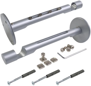 LIEDECO, Kombiträger Liedeco, passend für Gardinenschienen Gardinenstangen, Liedeco Kombiträger, (1 St.), für Flächenvorhangschiene und Gardinenstangen Ø 20 mm