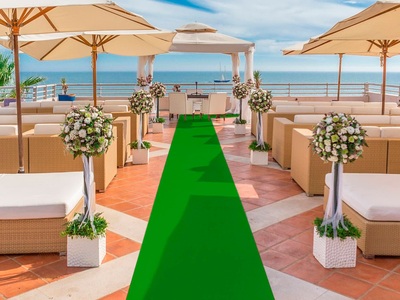 Primaflor-Ideen in Textil, Primaflor-Ideen in Textil Läufer »Eventteppich PODIUM«, rechteckig, 2,6 mm Höhe, Breite 200 cm, robuster Nadelfilz, Uni Farben, In- und Outdoor geeignet, ideal für Events & und Veranstaltungen, Primaflor-Ideen in Textil Läufer »Eventteppich PODIUM«, rechteckig, 2,6 mm Höhe, Breite 200 cm, Nadelfilz, Uni-Farben, ideal für Veranstaltungen