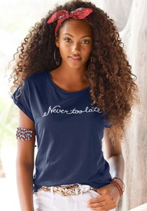 BEACHTIME, Beachtime T-Shirt, Beachtime T-Shirt »mit Frontdruck 