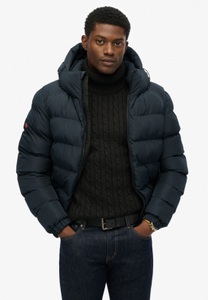 Superdry Steppjacke »HOODED SPORTS PUFFER JACKET«, mit Kapuze