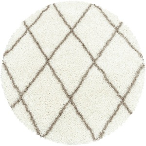 Ayyildiz Teppiche, Ayyildiz Teppiche Hochflor-Teppich »ALVOR 3401«, rund, 50 mm Höhe, Ayyildiz Teppiche Hochflor-Teppich »ALVOR 3401«, rund, 50 mm Höhe