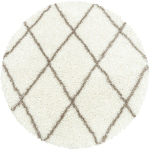 Ayyildiz Teppiche, Ayyildiz Teppiche Hochflor-Teppich »ALVOR 3401«, rund, 50 mm Höhe, Ayyildiz Teppiche Hochflor-Teppich »ALVOR 3401«, rund, 50 mm Höhe