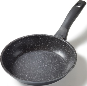 Stoneline, STONELINE Bratpfanne 20 cm Stoneline Grau / Schwarz, STONELINE Bratpfanne, Aluminiumguss, kratzfeste STONELINE®-Antihaftbeschichtung, Induktion
