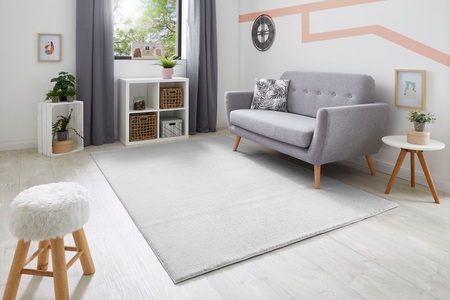 andiamo, Andiamo Teppich »Avignon«, rechteckig, 16 mm Höhe, Uni Farben, sehr weicher Flor, ideal im Wohnzimmer & Schlafzimmer, Andiamo Teppich »Arezzo«, rechteckig, 16 mm Höhe, Uni Farben, weicher Flor, waschbar, ideal im Wohnzimmer & Schlafzimmer
