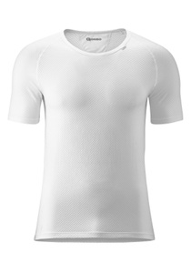 Gonso, Gonso Herren Pete T-Shirt (Größe S, Weiß), Gonso Funktionsshirt »Pete«, Hohe Bewegungselastizität