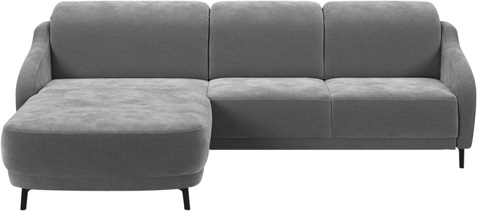sit&more Ecksofa »Blues L-Form« wahlweise mit Klapptisch und USB