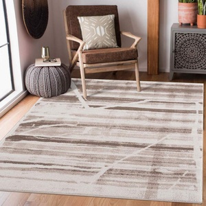Carpet City, Carpet City Teppich »Moda«, rechteckig, 11 mm Höhe, Kurzflor, Modern, Streifen-Muster, Wohnzimmer, Carpet City Teppich »Moda«, rechteckig, 11 mm Höhe, Kurzflor, Streifen-Muster, Weicher Flor