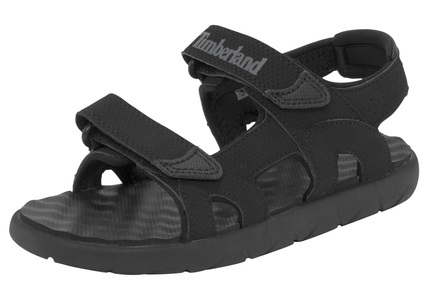 TIMBERLAND, Timberland Outdoorsandale »Perkins Row 2-Strap«, Timberland Sandale »Perkins Row 2 STRAP SANDAL«, mit Klettverschluss