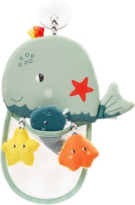 Fehn, fehn® Bade-Utensilo Wal, Fehn Badespielzeug »Plansch & Play, Bade-Utensilo Wal«