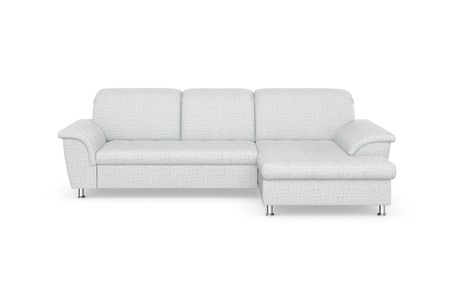 DOMO collection, DOMO collection Ecksofa »Franzi«, wahlweise mit Bettfunktion, Bettkasten und Kopfteilverstellung, frei im Raum stellbar, DOMO collection Ecksofa »Franzi Steppung im Sitzbereich B7T/H: 278/162/80 cm, L-Form« wahlweise mit Bettfunktion, Bettkasten und Kopfteilverstellung