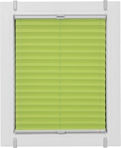 SUNLINES, sunlines Plissee »One Size Style Crepe«, blickdicht, ohne Bohren, verspannt, Zubehörfarbe grau, zum Klemmen, sunlines Plissee »One Size Style Crepe«, blickdicht, ohne Bohren, verspannt, Zubehörfarbe grau, zum Klemmen