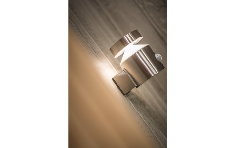LEDVANCE, LEDVANCE Endura Style Cylinder Sensor Wandlampe, Ledvance LED Wandleuchte Endura Stil Zylinder Rostfreier Stahl 6W - 830 |Sensor