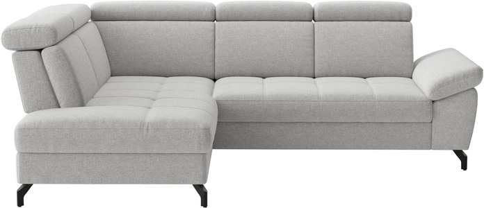 Sit & More, sit&more Ecksofa "Vanity" Inkl.Sitz-,Kopf-und Armteilverstellung