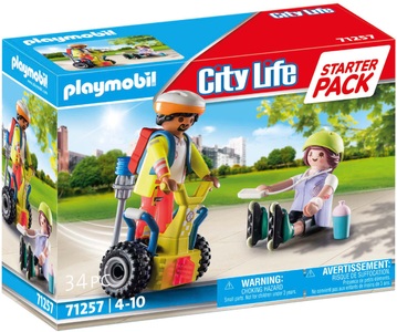 PLAYMOBIL, 71257 City Life Starter Pack Rettung mit Balance-Racer, Konstruktionsspielzeug, 71257 City Life Starter Pack Rettung mit Balance-Racer, Konstruktionsspielzeug