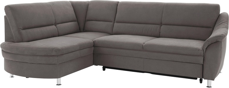 SIT&MORE, sit&more Ecksofa, sit&more Ecksofa »Cardoso L-Form«, mit Federkern, wahlweise mit Bettfunktion und Schubkasten