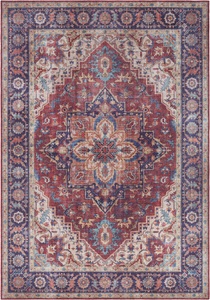 NOURISTAN, Teppich, »Anthea«, NOURISTAN, rechteckig, Höhe 5 mm, maschinell gewebt, NOURISTAN Teppich »Anthea«, rechteckig, 5 mm Höhe, Orientalisch, Läufer, Vintage, Wohnzimmer, Schlafzimmer, Esszimmer