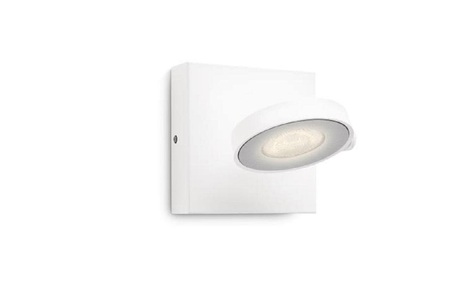 Philips, Philips Clockwork LED-Strahler weiß 1flg. WarmGlow, Philips Deckenspot »Philips Spot Clockwork Warm Glow«, 1 flammig