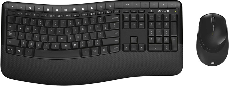 Microsoft, Wireless Comfort Desktop 5050, Desktop-Set, Microsoft Tastatur-Maus-Set Kabellos Comfort Desktop 5050 QWERTZ DE