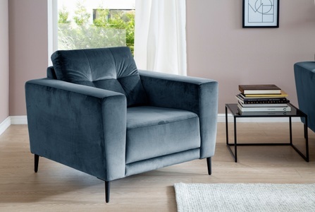 Trendfabrik, Trendfabrik Sessel, Trends by HG Sessel »Barcelona«, mit Metallfuss, frei im Raum stellbar