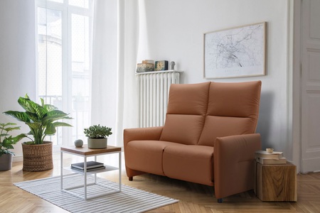 exxpo - sofa fashion, exxpo - sofa fashion 2-Sitzer, Inklusive Relaxfunktion und wahlweise Ablagefach, 