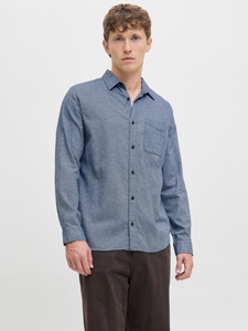 Jack & Jones Langarmhemd »JJECLASSIC MELANGE SHIRT L/S NOOS«