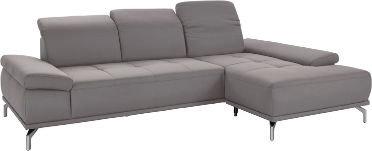 Places of Style Ecksofa »Caluna«, mit Sitztiefen- und Kopfteilverstellung