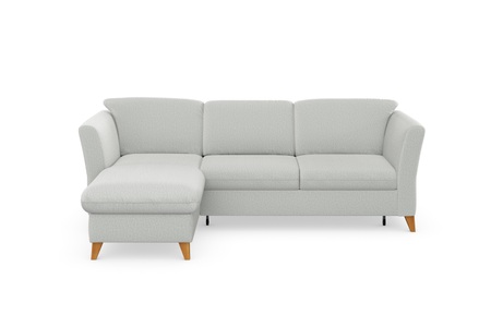 HOME AFFAIRE, Home affaire Ecksofa »Trelleborg«, Federkern-Polsterung, wahlweise mit Bettfunktion und Bettkasten, Kopfstützen optional, Home affaire Ecksofa »Trelleborg L-Form«, Federkern-Polsterung, wahlweise mit Bettfunktion und Bettkasten