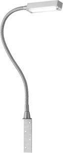 FISCHER & HONSEL, Höhe 48 cm - schmale LED-Wandleuchte Raik, LED-Wandleuchte Raik mit Gestensteuerung, alu