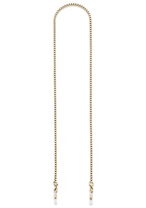 Esse, Damenring Esse Weiß, Bruno Banani Brillenkette »Schmuck Geschenk, Perfekt zu Brille, Hoodie, Jeans, Sneaker!«, als Maskenkette tragbar