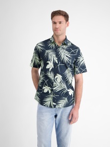 LERROS Kurzarmhemd, mit All-Over Print