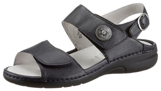 Waldläufer, Waldläufer Riemchensandale »GUNNA«, in Bequemweite G (=weit), Waldläufer Riemchensandale »GUNNA«, Sommerschuh, Sandalette, Keilabsatz, in Bequemweite G (=weit)