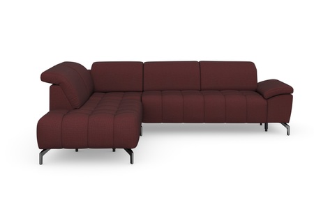 sit&more Ecksofa »Cool«, wahlweise mit Kopfteilverstellung und Vorziehsitz motorisch
