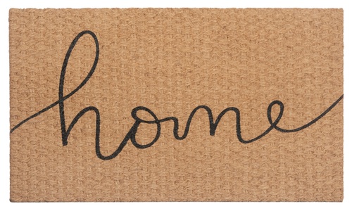 Hanse Home, HANSE Home Fussmatte »Kokos Braided Home«, rechteckig, Pflegeleicht, Robust, Anti-Slip, Naturfaser, Umweltfreundlich, HANSE Home Fussmatte »Kokos Braided Home, Türmatte«, rechteckig, 15 mm Höhe, Kokos, Schmutzfangmatte, Outdoor, Rutschfest, Innen, Kokosmatte, Flur
