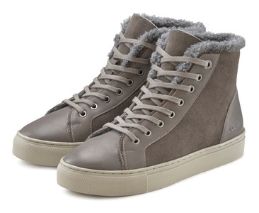 ELBSAND, Elbsand Schnürboots, Stiefelette aus Leder, Elbsand Schnürboots, High-Top-Sneaker, Stiefelette, Winterboots aus Leder