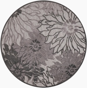 Sanat, Sanat Teppich »Floral 2«, rund, 6 mm Höhe, In- und Outdoor geeignet, florales Design, Balkon, Terasse, Sanat Teppich »Floral 2 Outdoor«, rund, 6 mm Höhe, In- und Outdoor geeignet, florales Design, Balkon, Terasse