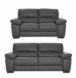 CALIA ITALIA, CALIA ITALIA Polstergarnitur »Gaia«, (Set, 2 tlg.), Ledersofa Garnitur bestehend aus 2-Sitzer und 3-Sitzer, CALIA ITALIA Polstergarnitur »Gaia, hochwertige Garnitur aus 2-Sitzer und 3-Sitzer, edles Design«, (Set, 2 tlg.), Ledergarnitur, in zwei hochwertigen Lederqualitäten