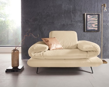 PLACES OF STYLE, Places of Style Sessel »Milano«, wahweise mit verstellbarer Rückenlehne - auch als Hocker nutzbar, 