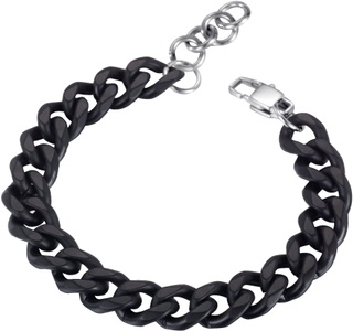 FIRETTI, Firetti Armband »Schmuck Geschenk Edelstahl Armschmuck Armkette Panzerkette Color«, Firetti Armband »Schmuck Geschenk Edelstahl Armschmuck Armkette Panzerkette Color«