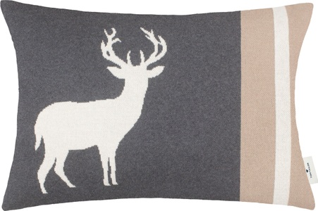 TOM TAILOR Kissenhülle »Reindeer«, (1 St.), aus hochwertiger Baumwolle