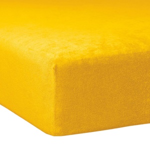 TRAUMSCHLAF, TRAUMSCHLAF Spannbettlaken »Flausch Frottee«, (1 St.), flauschig weich, elastisch und anschmiegsam, 