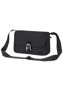 Jack Wolfskin, Jack Wolfskin Umhängetasche aus recyceltem Material Warwick AVE one size schwarz ultra black, Jack Wolfskin Umhängetasche »WARWICK AVE«