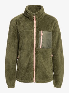 ROXY, Roxy Alabama Full ZIP Fleecepullover olive, 
